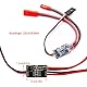 GERUI 2 Stück 20 A Hochstrom-Fernbedienungs-Elektronikschalter 3–30 V RC ferngesteuertes AUX EIN/Aus Schalterrelais für RC Auto LKW Boot LED Licht Drohne