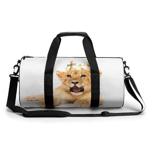 Sac week-end lion mignon pour ne plus manquer d'espace en voyage