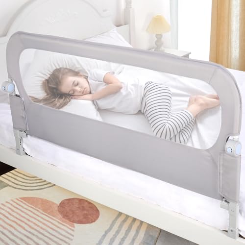 NUTIKAS Baby Bed Rail Guard for Toddlers - 47' Toddler Bed...