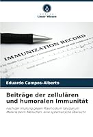 Beiträge der zellulären und humoralen Immunität 6205310341 Book Cover