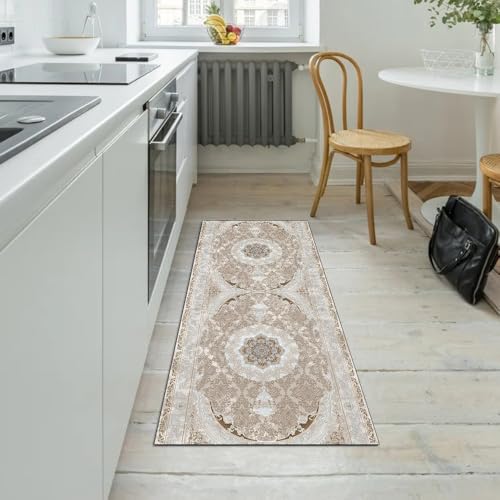 Alfombra lavable para pasillo largo que evita resbalones 5
