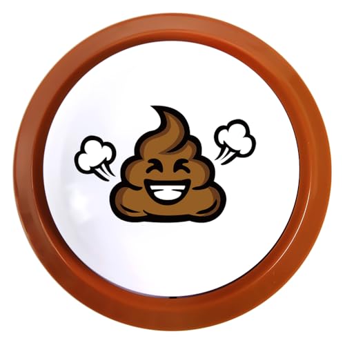 Talkie Toys Products Poop Button - Lights Up and Plays 20 Funny Fart Sounds - Fun Prank & Gag Gift - Funny Gift & Stocking Stuffer - Image 3