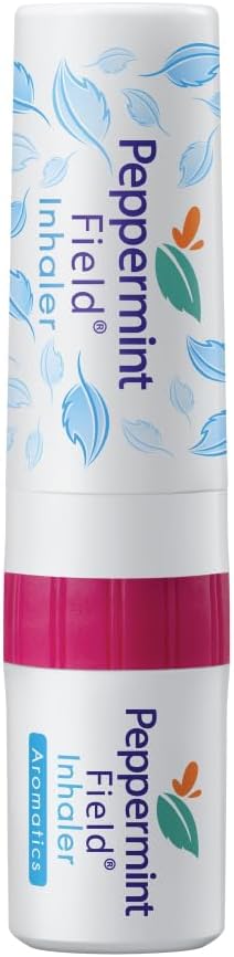 Peppermint Field Nasal Menthol Inhaler Thailand, Natural Aromatherapy Nasal Inhaler Essential Oil Diffuser, Air Relief, Respiratory Wellness