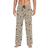 Ollabaky Men's Pajama Pants Sleepwear Lounge Pajama Bottoms with Pockets, S M L XL XXL