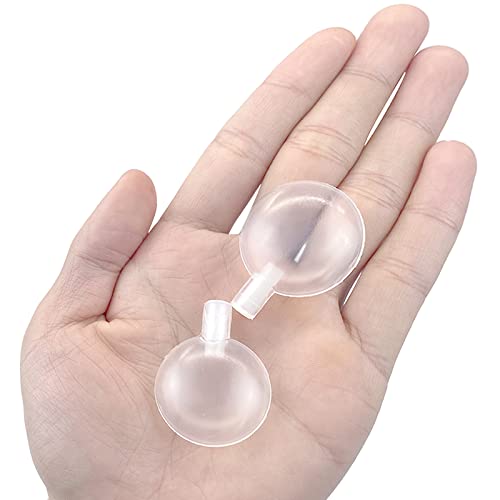 Andiker 10 Stück Dog Toy Squeaker, transparentem Kunststoff Spielzeug Noise squeakers quietsche, stressabbau quetschspielzeug für Hunde für Geräuscheinführung des Quietschspielzeugs (45 mm)