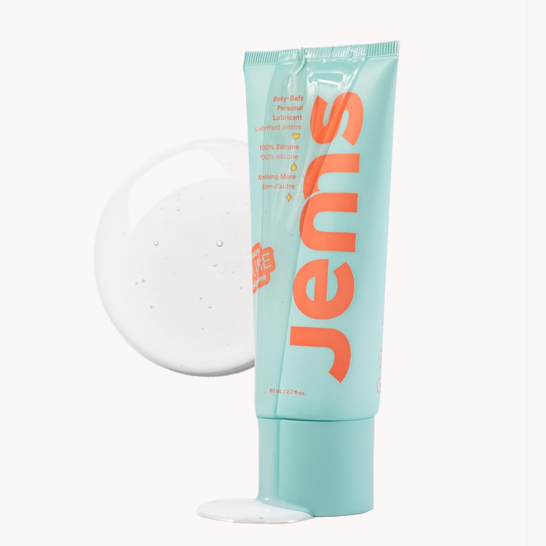 新品未使用　LUBE HANDMADE　jewelry Canadian Founded Jems 100% Silicone Lube, Personal Lubricant