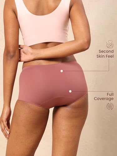 Image of Krvvy Airsoft Boyshorts | Women's High Coverage Mid-Rise Underwear with Four-Way Stretch | All Day Breathability | Lightweight & Seamless