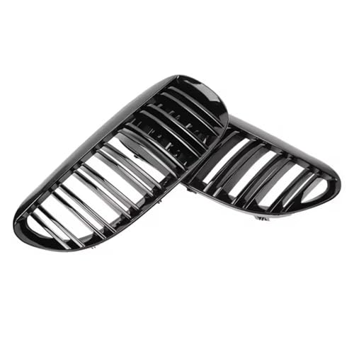 Rejilla frontal de doble línea compatible con Serie 6 E63 E64 645ci 2004-2010 5