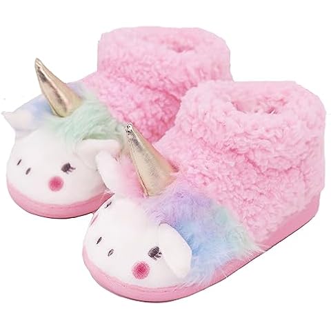 Sugmzox Cozy Unicorn Girls Slippers Cover