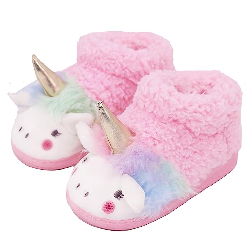 Pantoufles licorne pour filles et soirées d'hiver cocooning au coin du feu