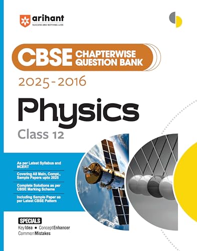 Image of (Old Edition) Arihant CBSE Chapterwise Question Bank Physics, Chemistry, Mathematics Class 12 Board Exam 2025