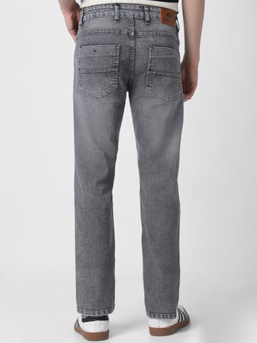 Image of Neostreak Men's Regular Fit Heavy Washed Jeans Stretchable