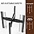 MUDEELA 2 Pack Indoor Plant Stands, 2 Tier Tall Plant Stand 30 inches, Mid Century Bamboo Plant Stand, Adjustable Plant Stand Fits Pot Size of 8 -12 inches, Pot & Plant Not Included