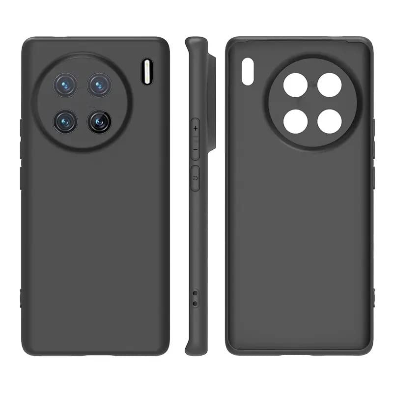 A Accessories kart vivo X90 5G Case Ultra-Thin Slim Fit Phone Cases Soft Flexible TPU Matte Finish Coating Light Protective Back Cover for vivo X90 5G - Black (B0C4LN4P2T) Amazon Price History, Amazon Price Tracker