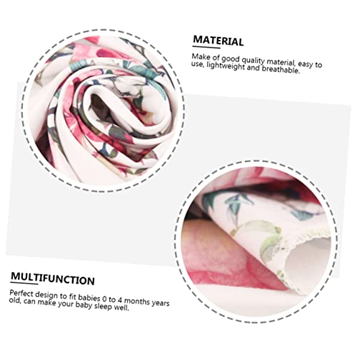 HAPINARY 1 Set/2 Stks Haarband Wrap Hoofdbanden Voor Peuters Peuter Slaapzak Pasgeboren Hoofdband Baby Dekens Pasgeboren Inbakeren Deken Nerborn Strik Band Baby Fotografie Prop Polyester - Afbeelding 8