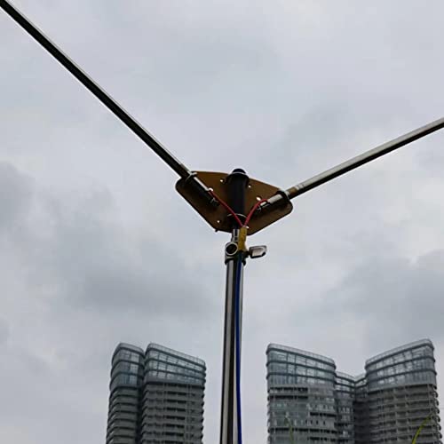 Antena en V de 14-50Mhz multibanda con base de placa inferior 4