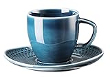  Rosenthal Junto Ocean Blue Espressotasse im Geschenkkarton