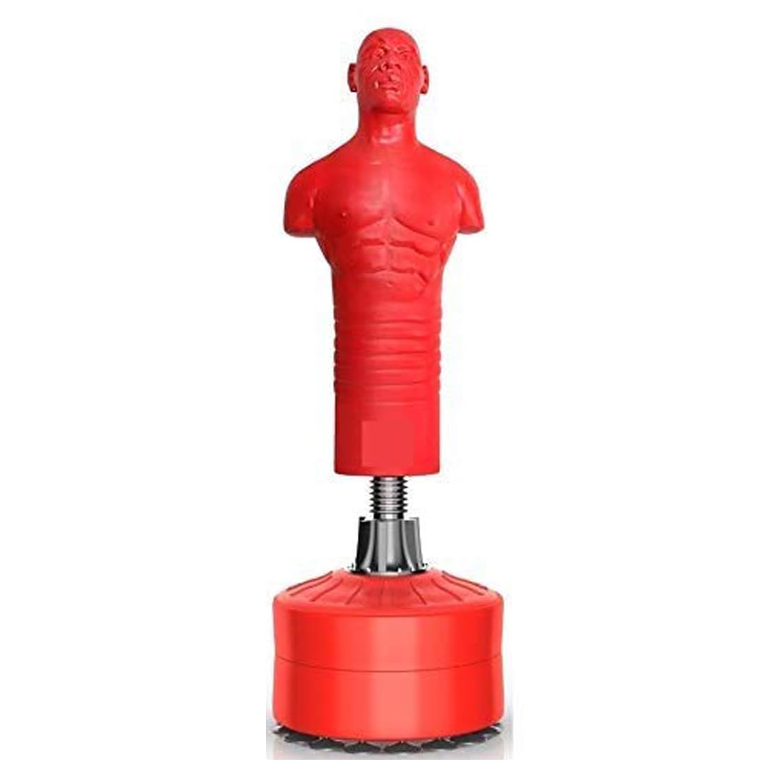 MAXSTRENGTH Boxing Dummy Full Body Punching Man Boxing Stand, Silastic Punching Bag Heavy Duty Punch Bag Punching Stand Kick Boxing Stand Training Human Shape