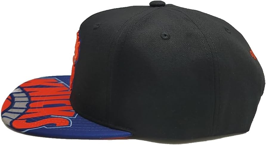 Mitchell & Ness New York Knicks New Swingman Pop Black Blue Era Snapback Hat Cap