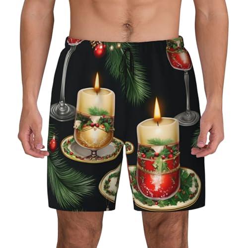 Bañador para hombre con estampado de Merry Christmas transpirable