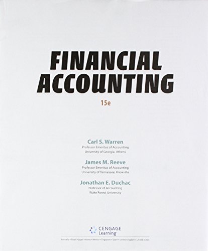 Bundle: Financial Accounting, Loose-Leaf Version, 15th + CNOWv2, 1 term Printed Access Card