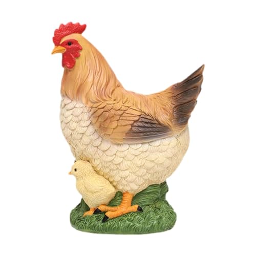 Statue de poulet artisanal pour retrouver l'esprit d'une ferme d'antan - 2