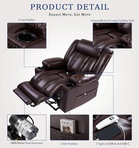 Cfvyne Large Power Lift Chairs Recliners For Big And Tall Elderly thumb #7
