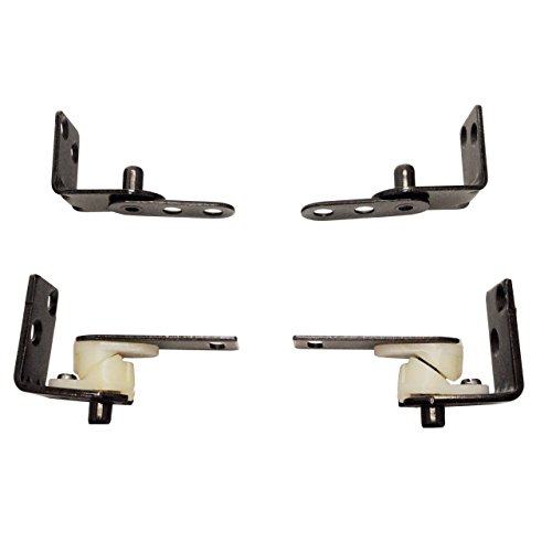 Swinging Cafe Doors Double Action Door Hinges With Self-Hold Feature For Saloon Doors And Cafe Doors, Door Hinge For In & Out Doorway, Double Swing Hinges, Self Closing Door Hinges (Oil-Rubbed Bronze) #TOP6
