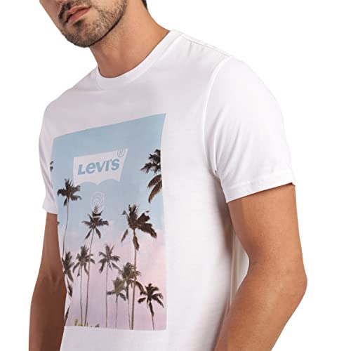 Image of Levi's Men's Cotton Regular Fit Brand Logo T-Shirt