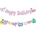 Pool Birthday Party Banners 2Pcs Swimming Pool Party Cutout Banners Glitter Pink Hawaii Pool Party Garlands Baby Shower Decorations Hello Summer Pool Supplies for Girls