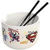 Amazon.com: Katalyst DC Comics Superman Ramen Bowl and Chopsticks Set ...