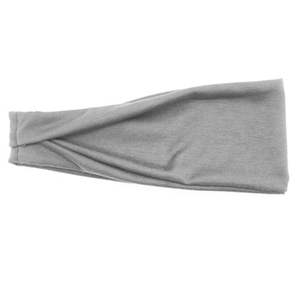 Absorbent Cycling Yoga Sweat Sport Headband Men Sweatband for Men and Women Yoga Hair Bands Head Sweat Bands Sports (Color : A, Size : One Size) (A One Size)