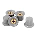 Produktbild sourcing map 5 Stück 6 mm Durchmesser Welle Potentiometer AV-CD Band Klangregelung Drehknöpfe Grau de