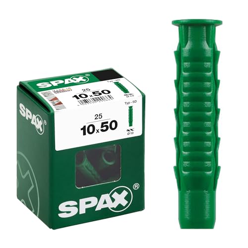 SPAX Typ-SD, Spreizdübel, 10 x 50 mm, 25 Stück - 4100001000507