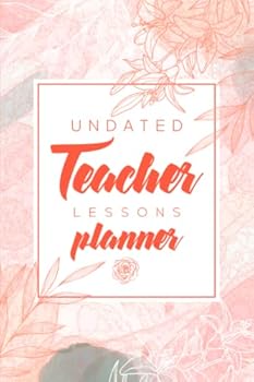 Paperback Teacher Lesson Planner: Notes, Goals, and Inspirational Quotes Book