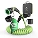 Price comparison product image EVEEL Charging Cable Type 2 22kW Green Spiral 6M Charging Cable Type 2 Spiral 32A 3 Phases | Electric Car Charging Cable Compatible with Model 3/S/X/Y, Zoe, e-tron, Twingo, EQ