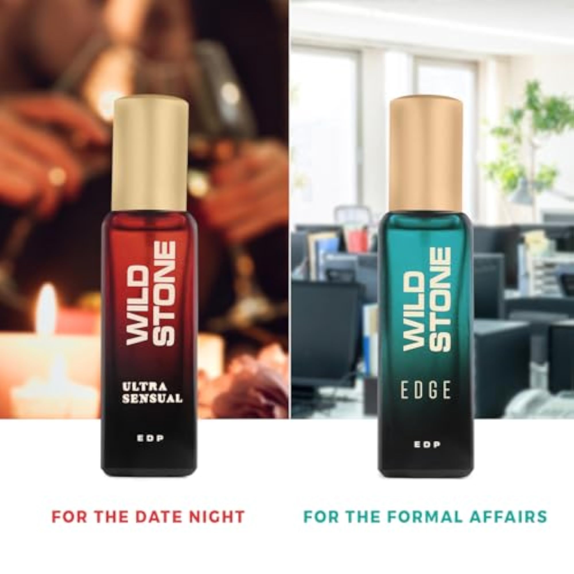 Perfume Gift Set for Men 2x20ml, Premium Fragrances
