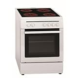 eh4-50ga  PKM EH4-60GK6 Herd-Kochfeld-Kombination / A / Kochfeld: Glaskeramik / Backraumbeleuchtung / Doppelglastür / weiß