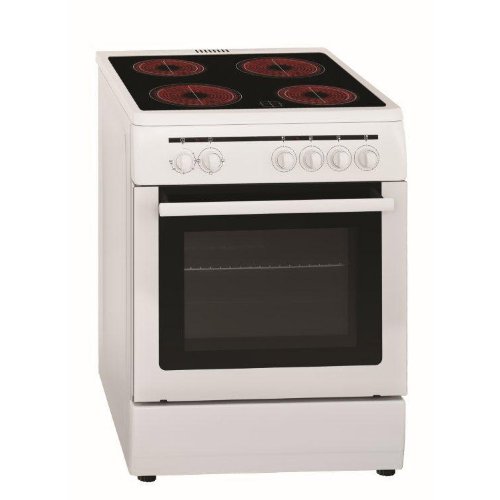 Preisvergleich Produktbild PKM EH4-60GK6 Herd-Kochfeld-Kombination / A / Kochfeld: Glaskeramik / Backraumbeleuchtung / Doppelglastür / weiß