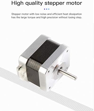 Creality 3D Printer 42-34 Stepper Motor, 2 Phase 0.8A 1.8 Degree 0.4N.M 42-34 Stepper Motor for Ender 3X/Y/Z Axis and CR-10 Series Z Axis