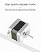 Creality 3D Printer Stepper Motor 42-34, 2 Phases 0.8A 1.8 Degrees 0.4 N.M 42-34 Stepper Motor for Creality Ender-3 X/Y/Z Axis and CR-10 Series Z Axis