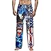 BolAurp American Flag Mens Pajama Pants for Men American Flag Eagle Men's Pajama Bottoms for Men Ultra Lightweight Pjs Bottoms Sleepwear Bottom Sleep Lounge Pants with Pocket Drawstring XL