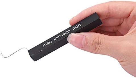 6 Pcs Sketch Pencils Compressed Charcoal Sticks Soft Medium Hard Ideal Sketch Drawing Creation Pencil Artist Pencil Set Art Supplies for Students Beginners Aspiring Artist