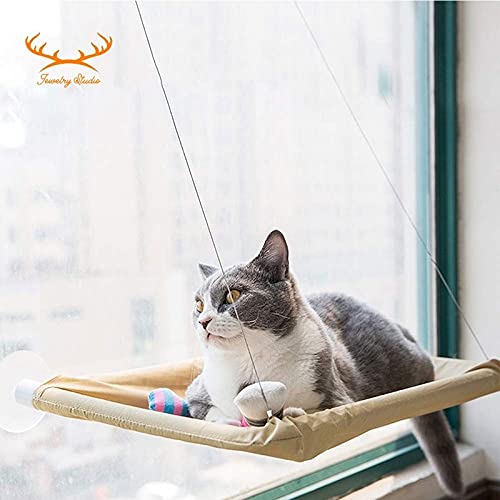 Caminha Sunny Seat Para Gatos De Janela com ventosas 1 espaço des...