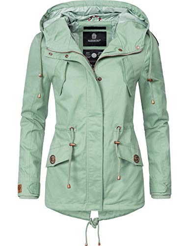 Preisvergleich Produktbild Marikoo Damen Baumwolljacke Übergangsjacke Manolya Sun Mint Gr. XS