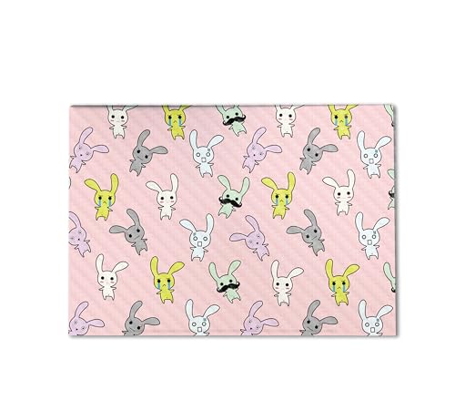 Image of Carbon Fiber Gaming Skin Compatible with HP Envy x360 16 inch (2023) - Bunny Bunches - Premium 3M Vinyl Protective Wrap Decal Cover - Easy to Apply | Crafted in The USA by MightySkins