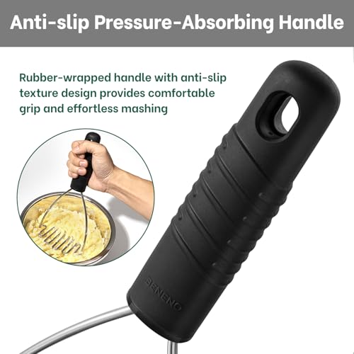 Beneno Reinforced Stainless Steel Masher
