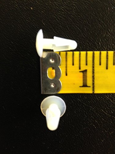 Vinyl Strap Fastener - Rivet - Pins for Patio Furniture | Fit 7/32" Hole | Quantity of 100