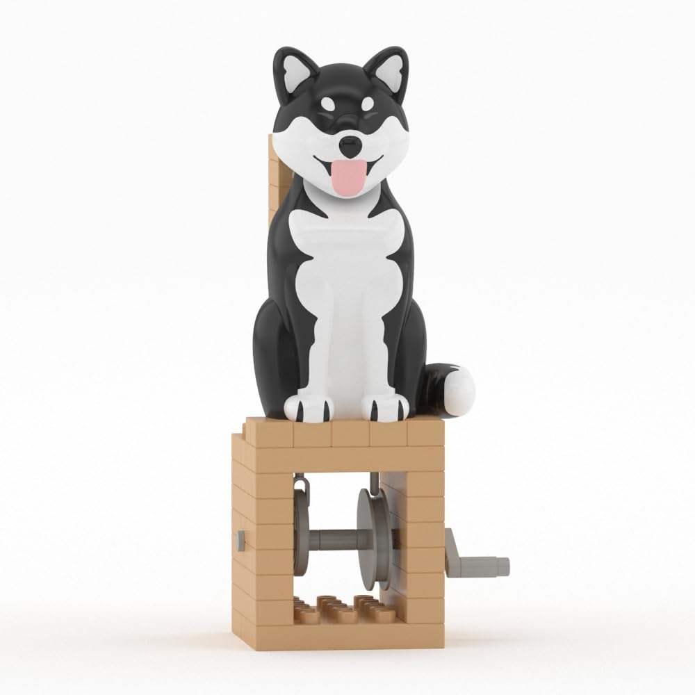 JEKCA Shiba Inu - Automata | Plastic Building Blocks | Age 14+