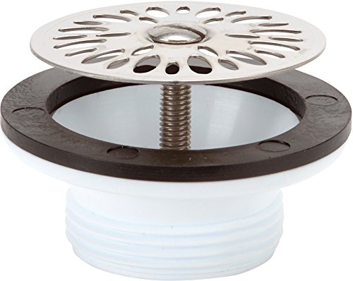 Nicoll 92899 Bonde lavabo Grille Poly d.55 l262 0201031, Blanc